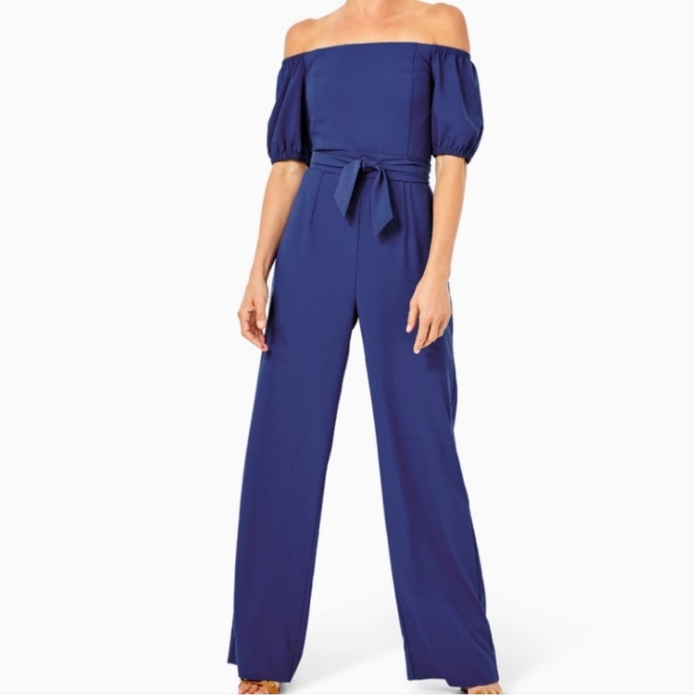 Lilly Pulitzer Jada Jumpsuit, Oyster Bay Navy